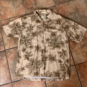 Hibiscus Hawaiian Print Shirt